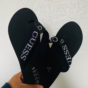 guess slippers size 6